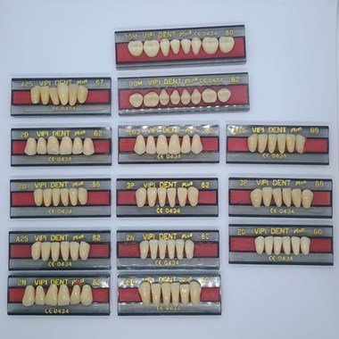 Kit com 15 placas de Dente