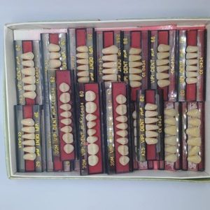 Kit com 15 placas de Dente Reposição Prótese Dentária - VIP DENT PLUS