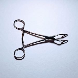 Pinça Porta Enxerto Vazada Aberta Thimon