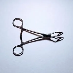 Pinça Porta Enxerto Vazada Aberta Thimon