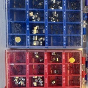 Caixa de Bandas ortodônticas Superior e Inferior