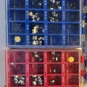 Caixa de Bandas ortodônticas Superior e Inferior