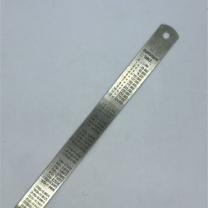 Régua Milimetrada para Endodontia