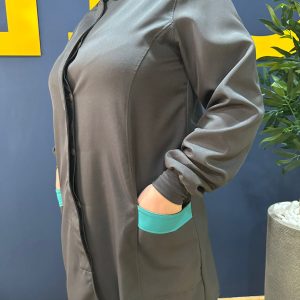 Jaleco Unissex Cinza Escuro – G