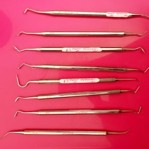 Conjunto instrumentais para restauração em amálgama