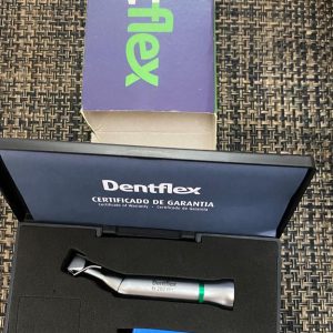 Contra-Ângulo Dentflex FX 200 (20:1) para Implantodontia – Novo na Caixa