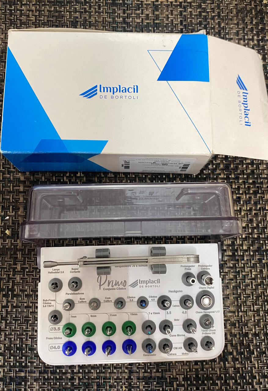kit cirúrgico de implante da Implacil De Bortoli