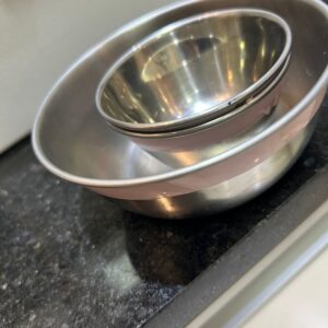 Kit 3 Cubas Inox Fava