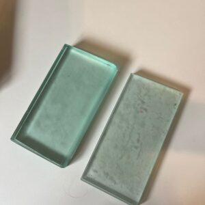 Placa de Vidro Odontológica para Manipulação de Materiais