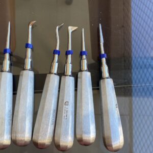 Kit Alavancas Quinelato Usado – Instrumentos Cirúrgicos Odontológicos Completo